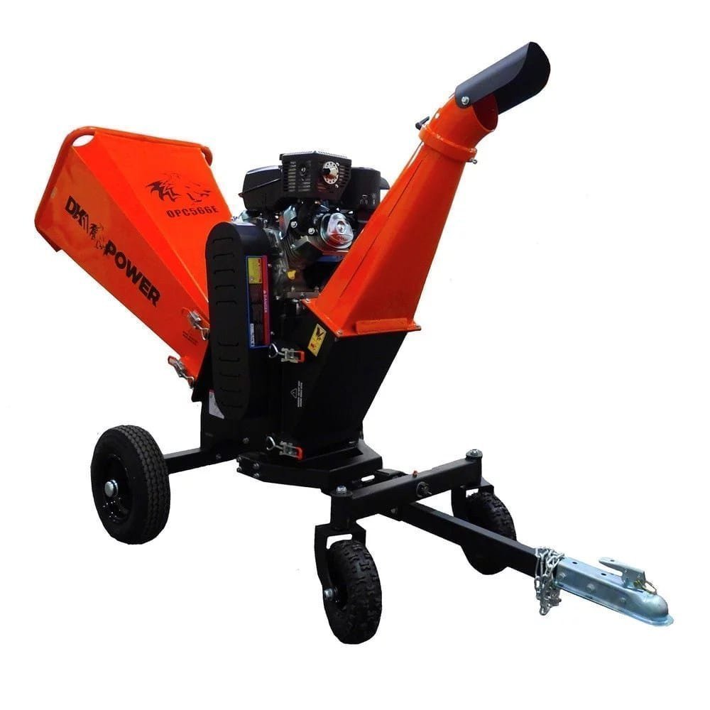 Detail K2 Opc566E 6 in – 14HP Kinetic Wood Chipper with Electric Start and Auto Blade Feed KOHLER CH440 Command PRO Commercial Gas Engine - Prioka