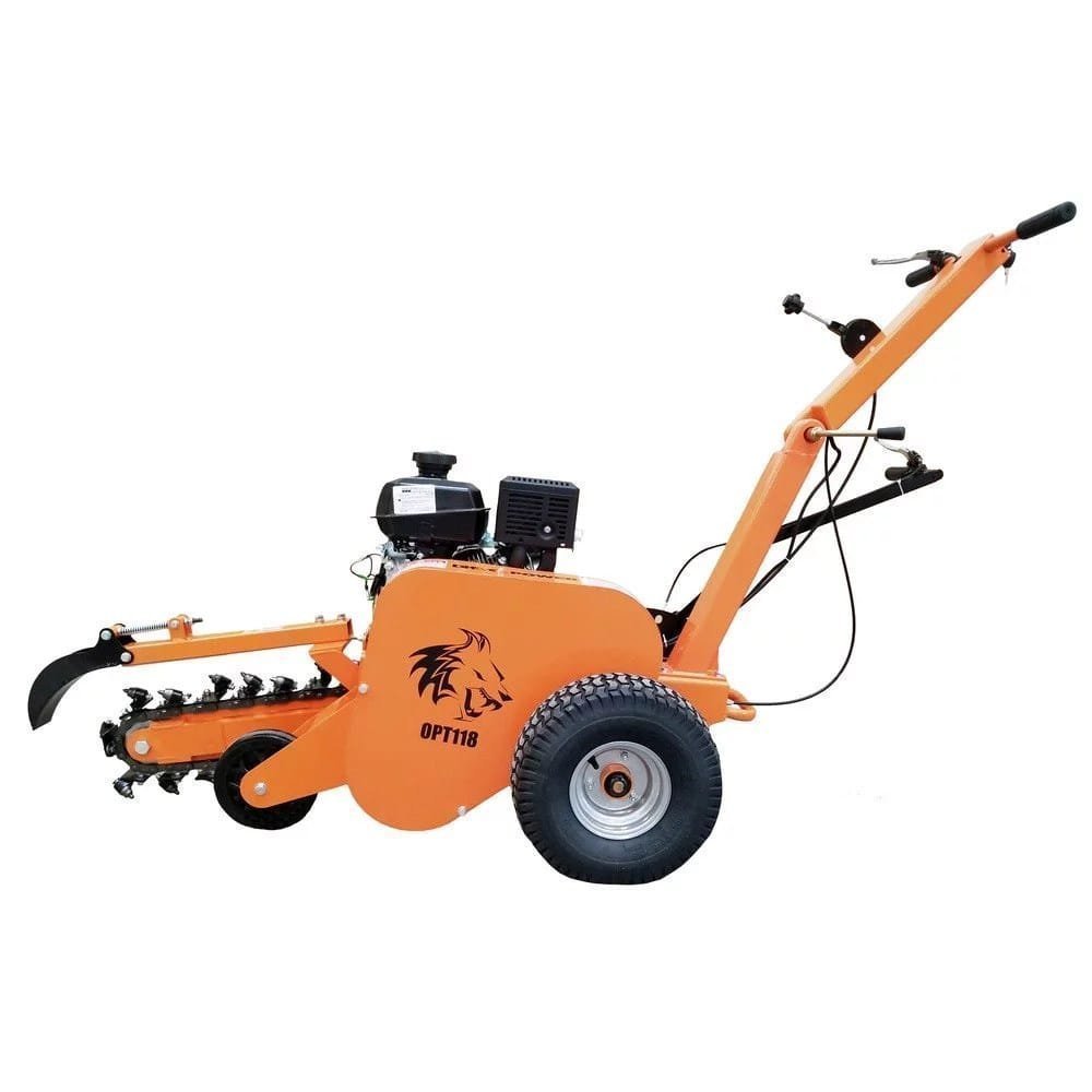 Detail K2 OPT118 18 in. 7 HP Trencher with kohler CH270 Command PRO Commercial Gas Engine - Prioka