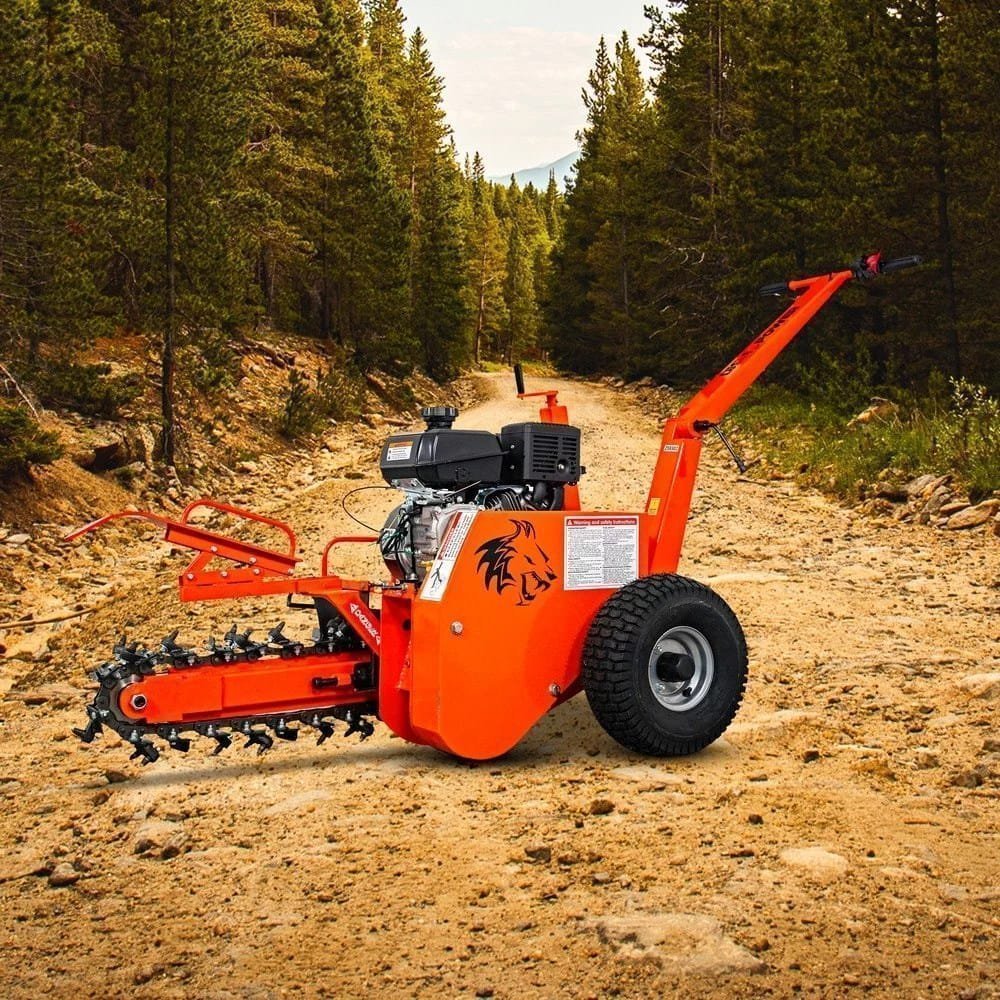 Detail K2 OPT118 18 in. 7 HP Trencher with kohler CH270 Command PRO Commercial Gas Engine - Prioka