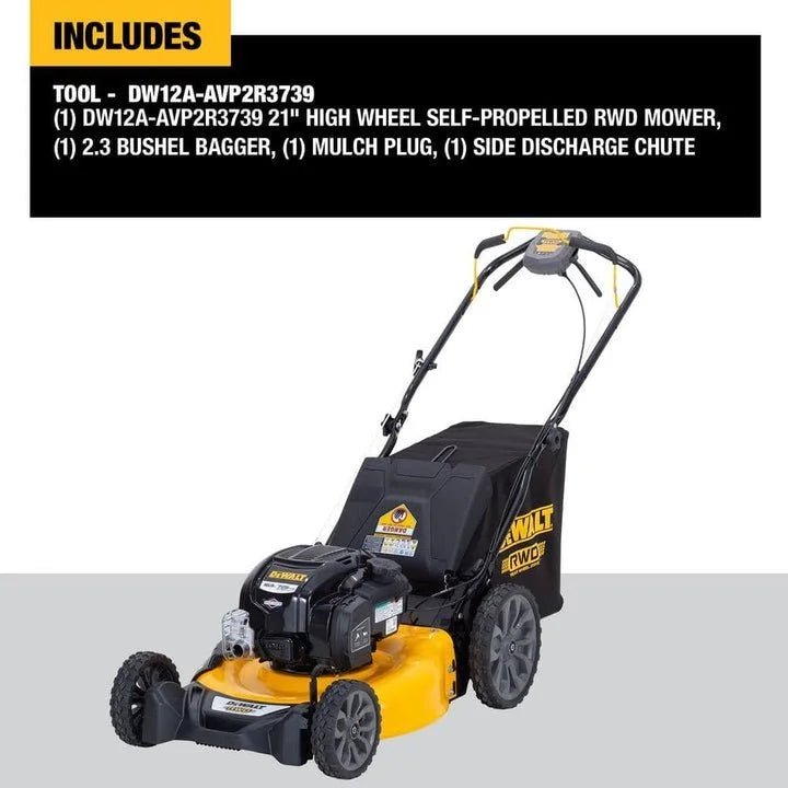 DEWALT 21″ 163cc Self-Propelled Lawn Mowers - Prioka