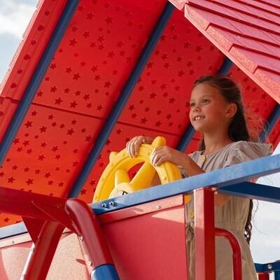 Lifetime Big Stuff Deluxe Swing Set