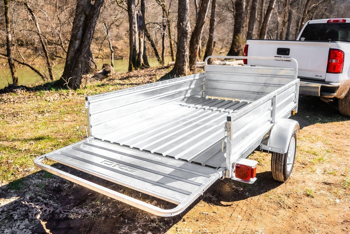 DK2 4.5-ft x 7.5-ft Steel Utility Trailer ( 1295-lb Capacity ) 2491712 - Prioka