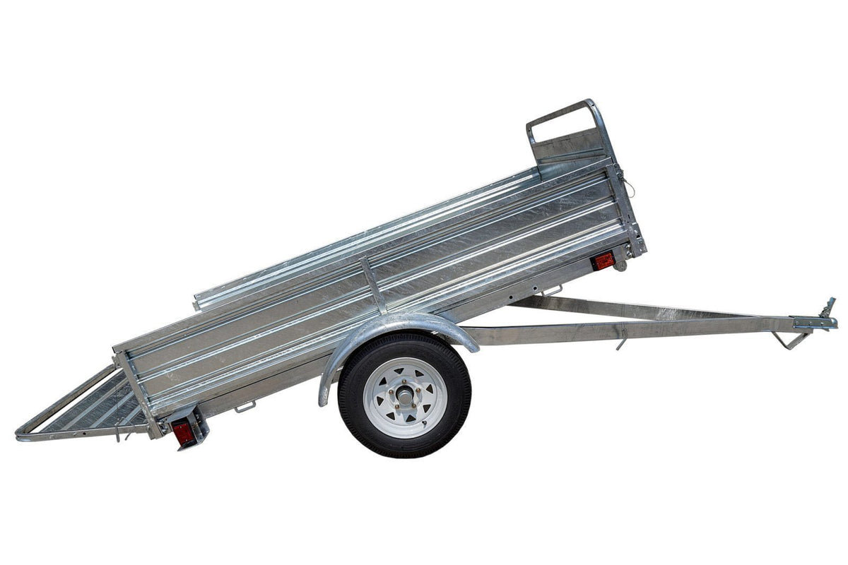 DK2 4.5-ft x 7.5-ft Steel Utility Trailer ( 1295-lb Capacity ) 2491712 - Prioka
