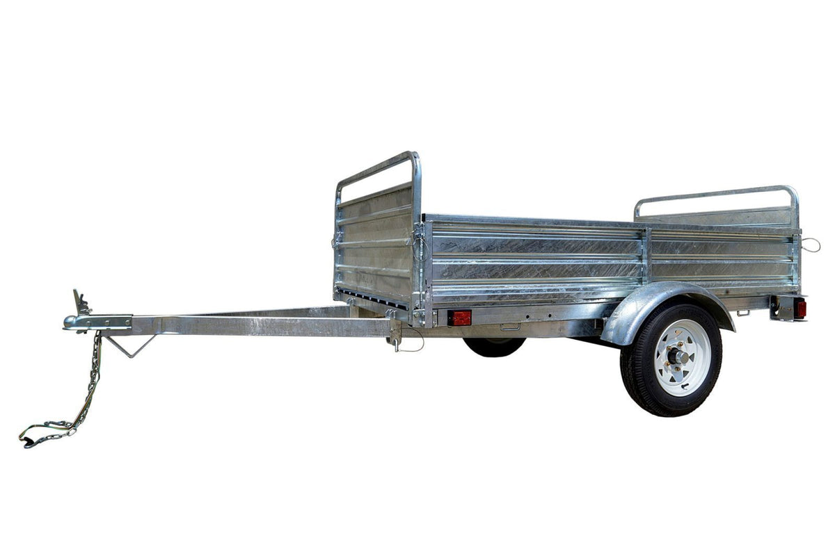DK2 4.5-ft x 7.5-ft Steel Utility Trailer ( 1295-lb Capacity ) 2491712 - Prioka