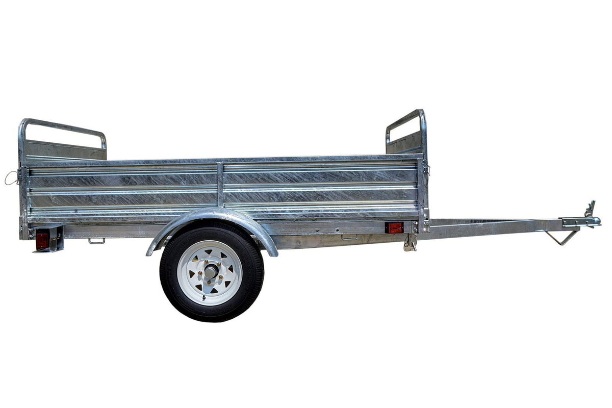 DK2 4.5-ft x 7.5-ft Steel Utility Trailer ( 1295-lb Capacity ) 2491712 - Prioka