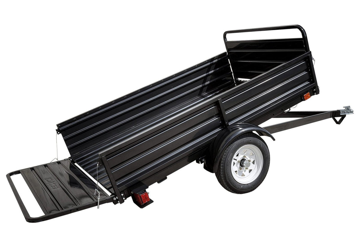 DK2 4.5-ft x 7.5-ft Steel Utility Trailer ( 1639-lb Capacity ) 2491710 - Prioka