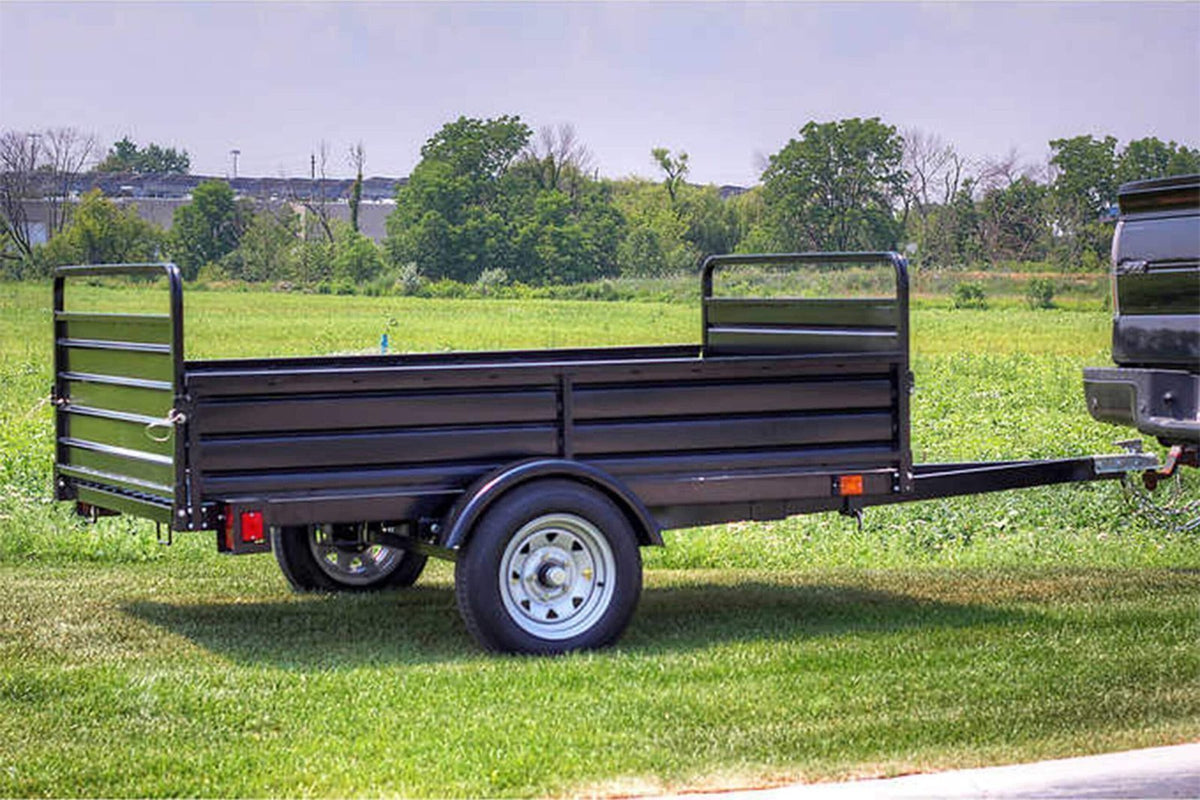 DK2 4.5-ft x 7.5-ft Steel Utility Trailer ( 1639-lb Capacity ) 2491710 - Prioka