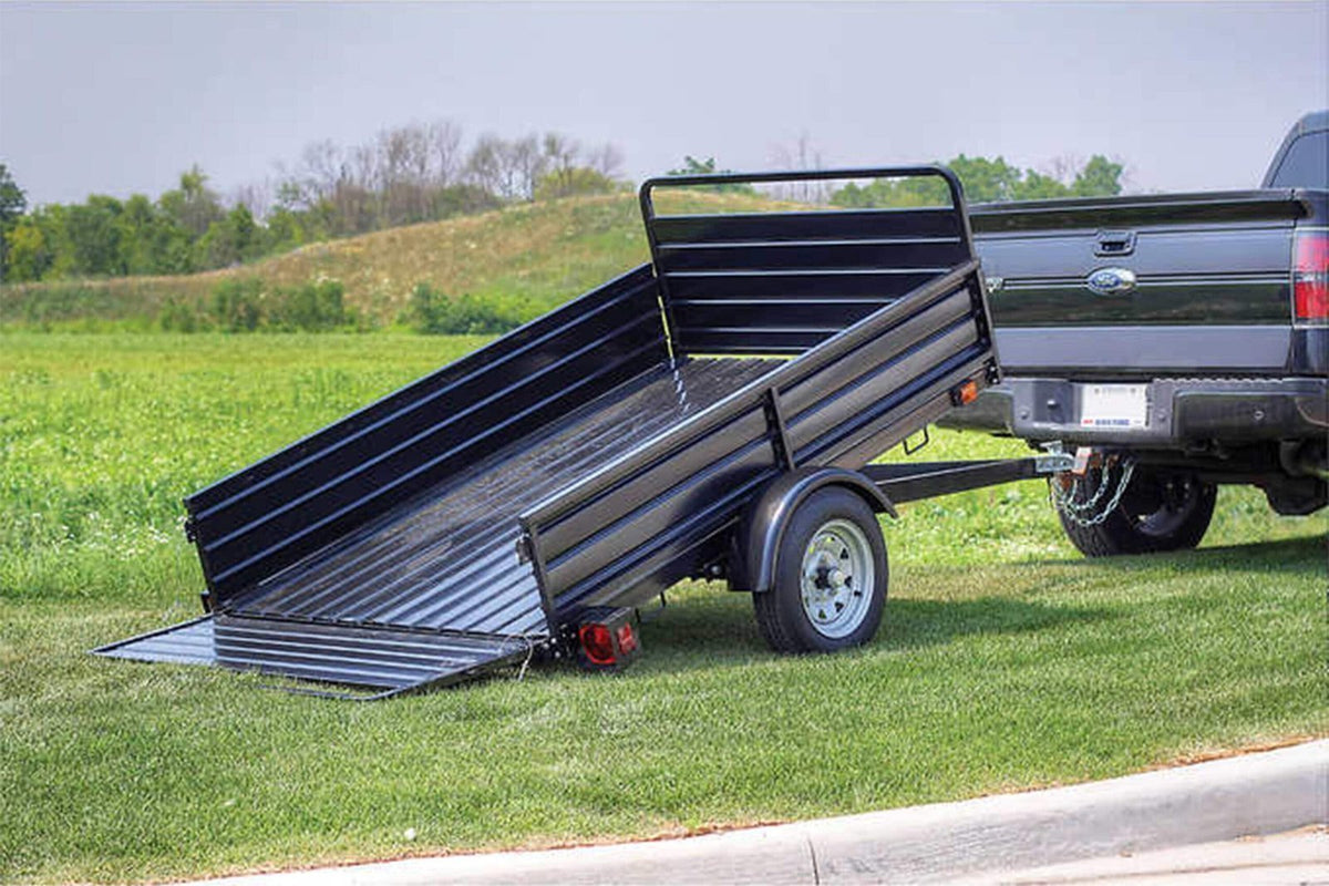DK2 4.5-ft x 7.5-ft Steel Utility Trailer ( 1639-lb Capacity ) 2491710 - Prioka