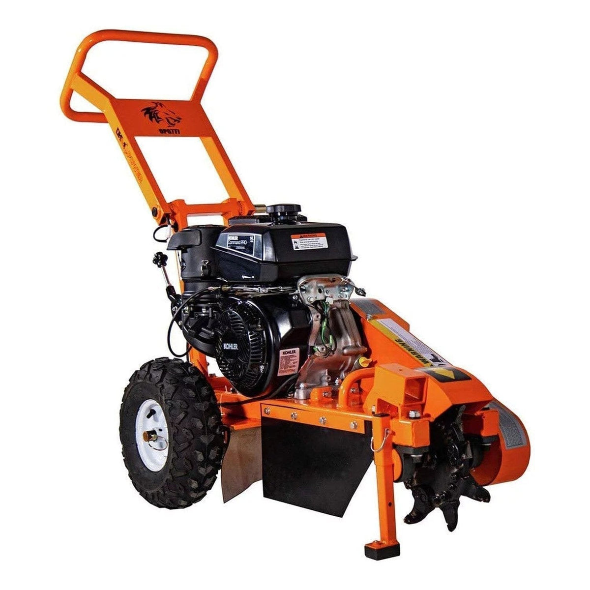 Dk2 Power Gas Powered &038; Commercial Frame Stump Grinder w/ 14HP Kohler Motor - Prioka
