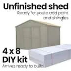 Do-It Yourself Princeton Premier 10 ft. W x 10 ft. D Outdoor Wood Storages Shed (100 sq. ft.) - Prioka