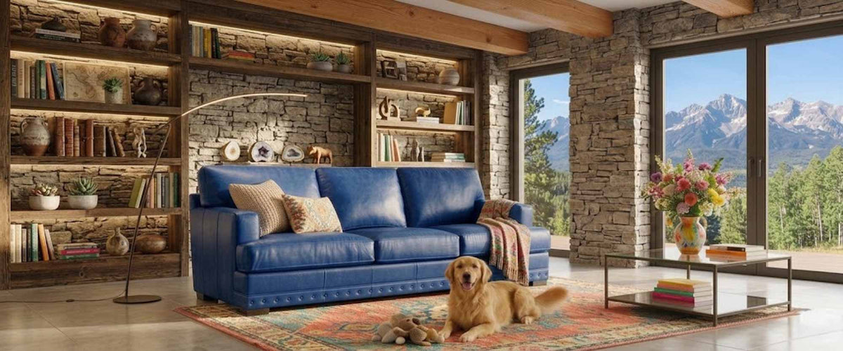 Dolce Leather Sofa - Prioka