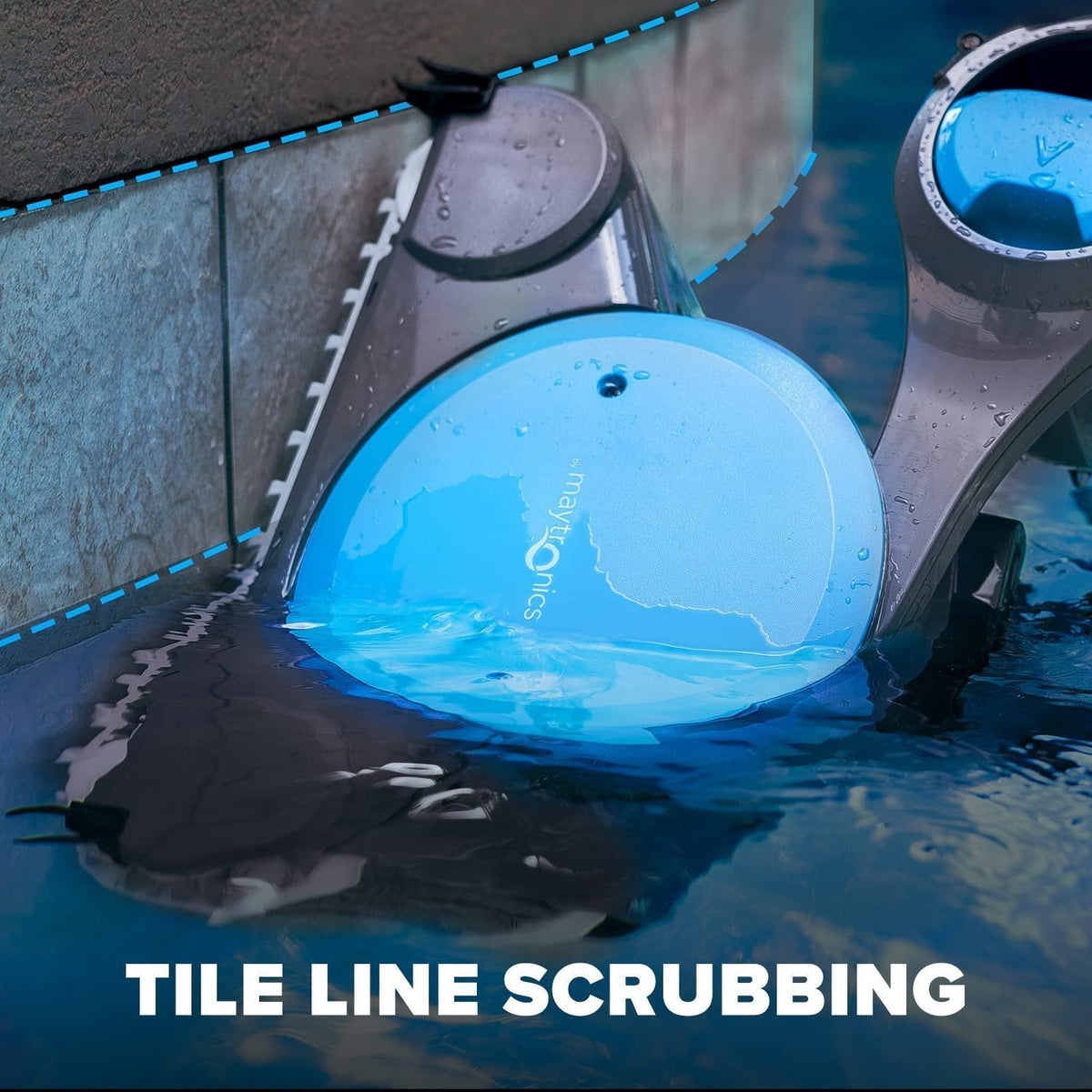 Dolphin Premier Robotic Pool Cleaner 2024 for Inground Pools up to 50ft - Prioka