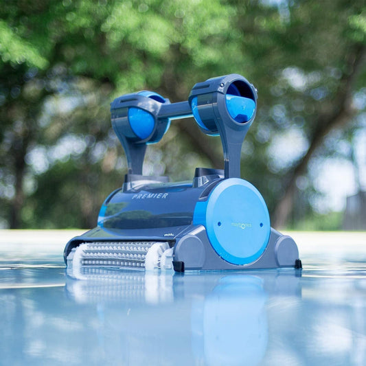 Dolphin Premier Robotic Pool Cleaner 2024 for Inground Pools up to 50ft - Prioka