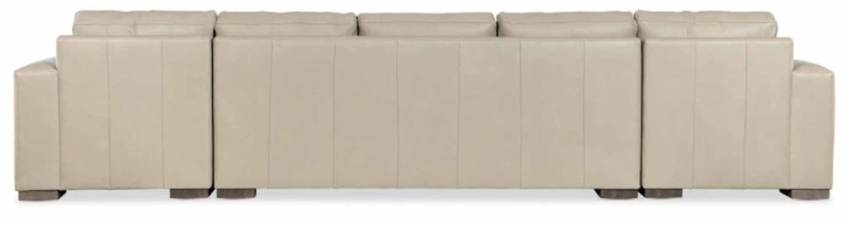 Donovan Leather Sofa With Chaise - Prioka
