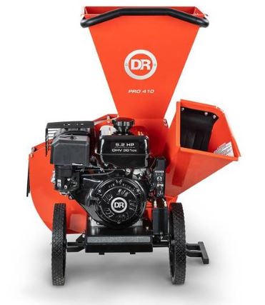Dr Power Pro 410 Chipper/Shredder, 9.2 HP Dr Engine, 4inch Capacity - Prioka
