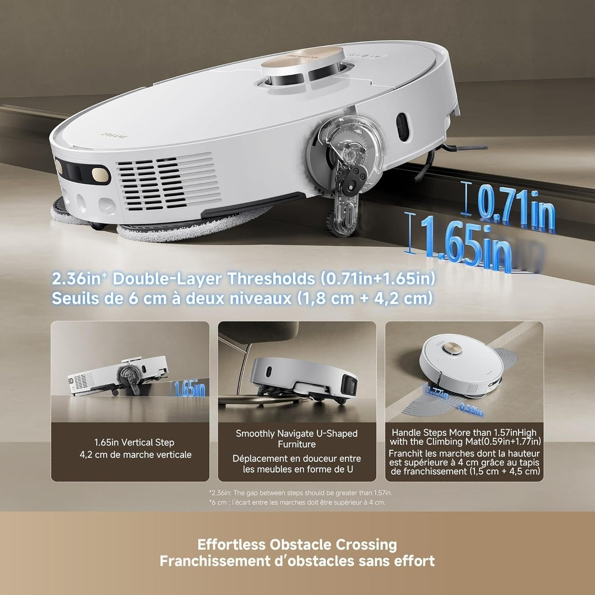 DREAME L50 Ultra Robot Vacuum Mop 19,500Pa Auto-Empty - Prioka
