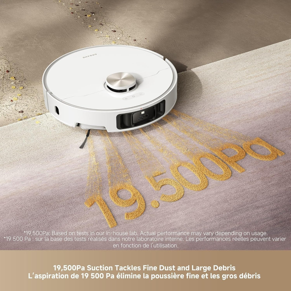 DREAME L50 Ultra Robot Vacuum Mop 19,500Pa Auto-Empty - Prioka