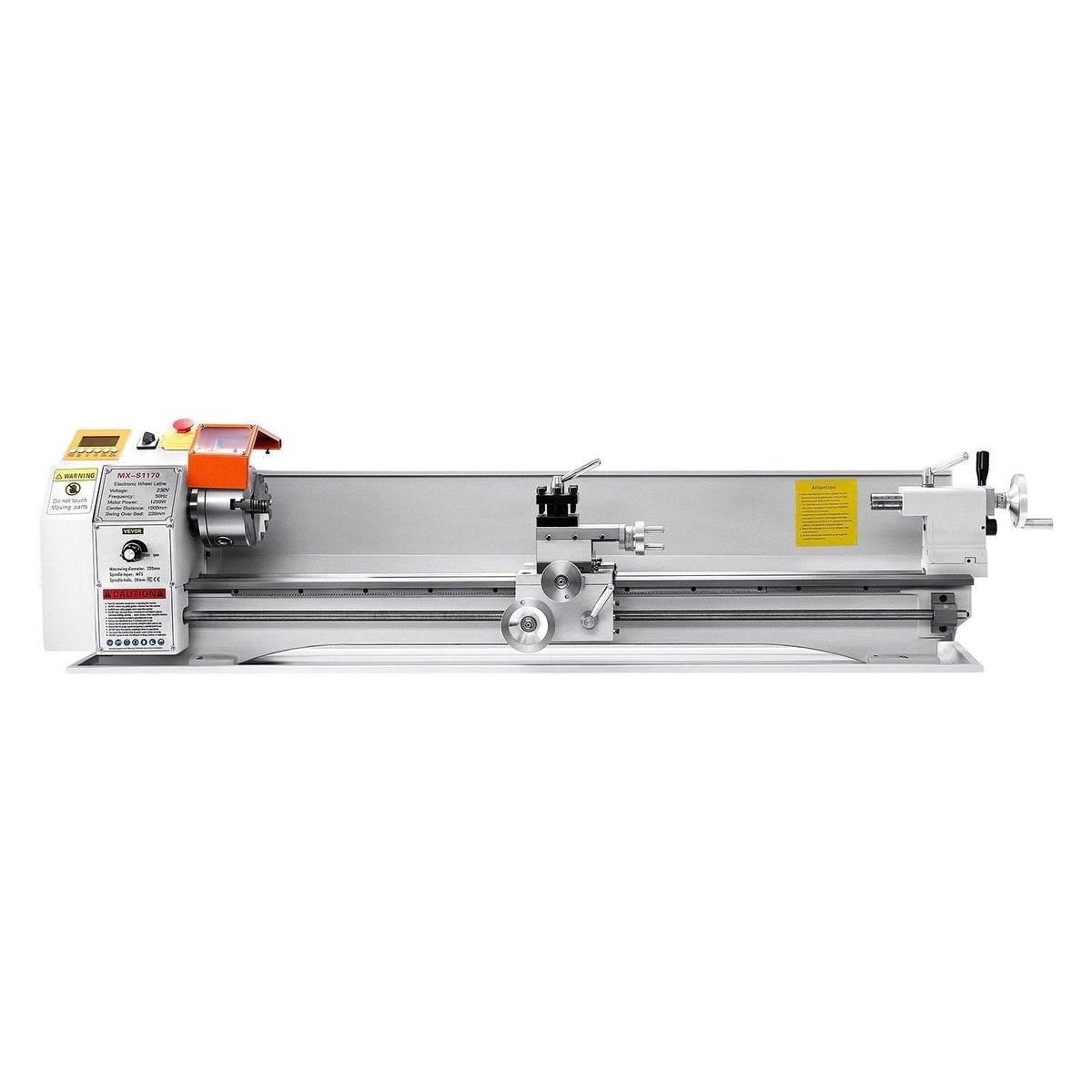 Metal Lathe Machine 8.7 x 39 in Precision Bench Power Metal Lathe Automatic Feed
