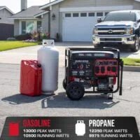DuroMax DS13000MX Dual Fuel Portable Generators. - Prioka