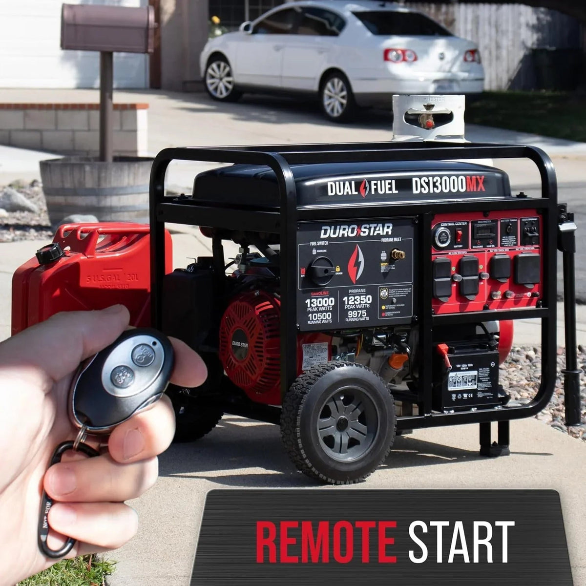 DuroMax DS13000MX Dual Fuel Portable Generators. - Prioka