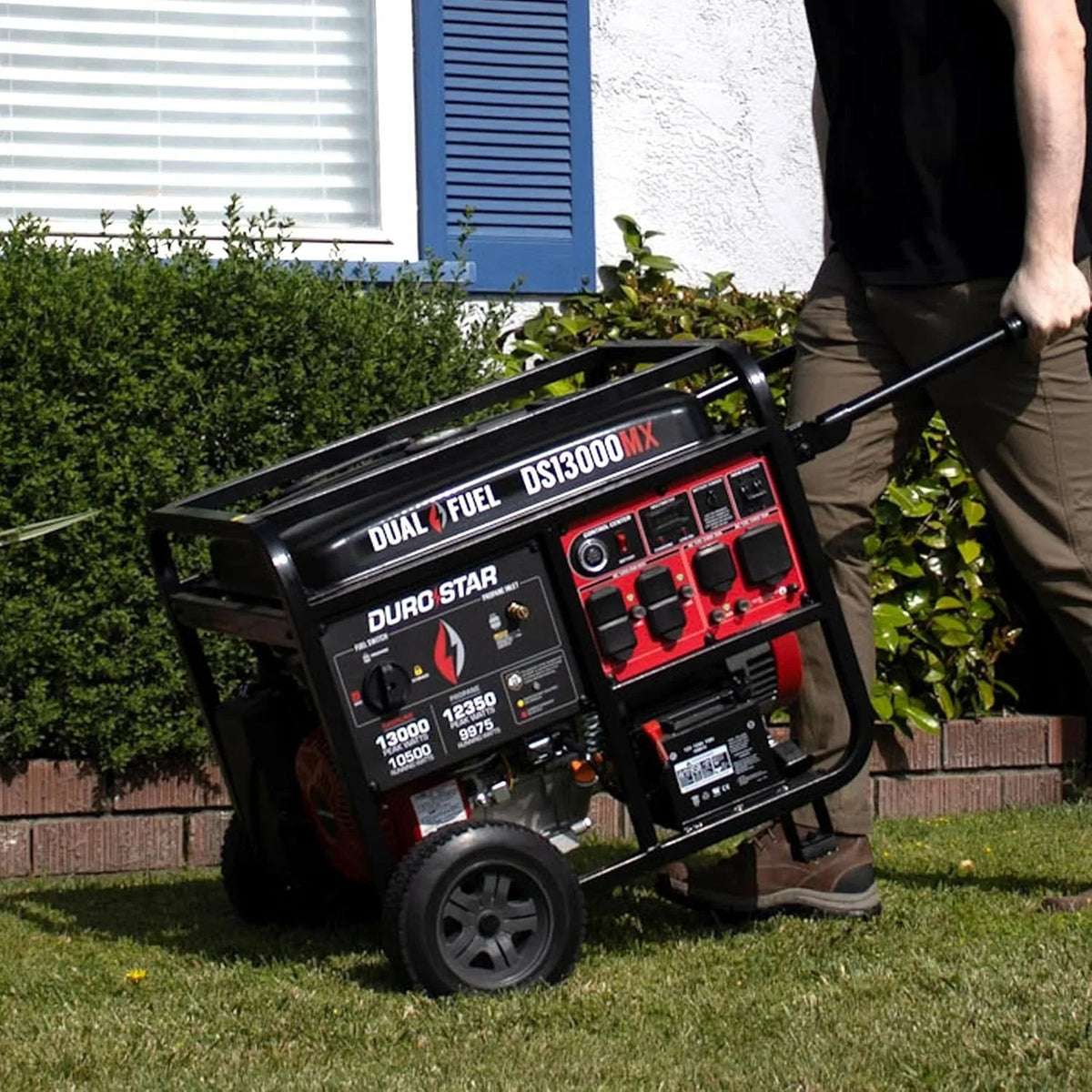 DuroMax DS13000MX Dual Fuel Portable Generators. - Prioka