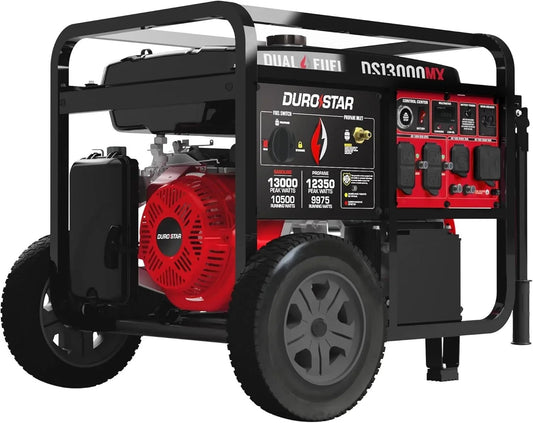 DuroMax DS13000MX Dual Fuel Portable Generators. - Prioka
