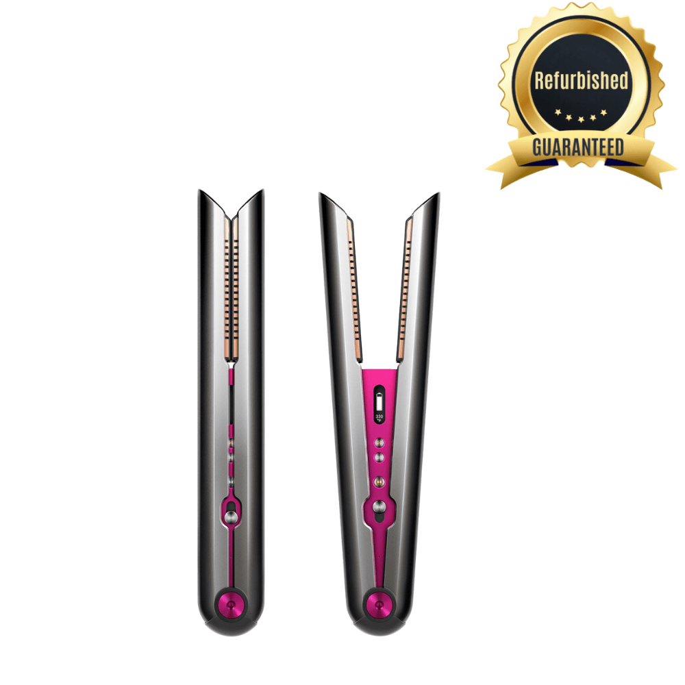 Dyson Corrale Hair Straightener - Nickel-Fuchsia - Refurbished ( 1-Year Dyson Warranty ) - Prioka