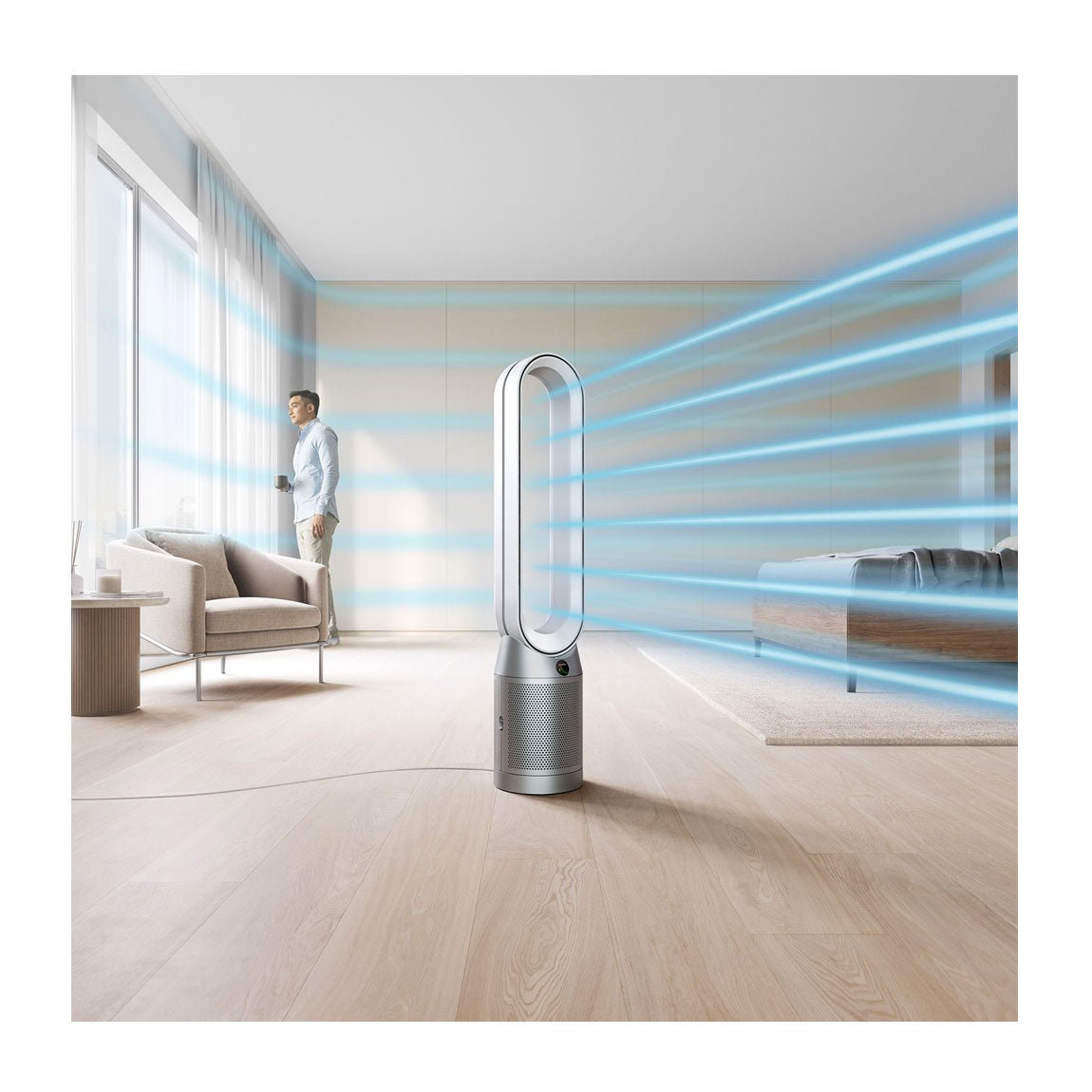 Dyson TP07 Purifier Cool Fan with HEPA Filter - Refurbished ( 1-Year Dyson Warranty ) - Prioka