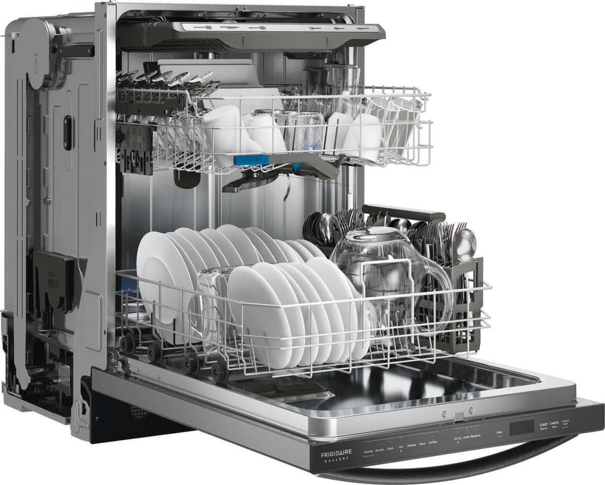 Frigidaire Gallery 24″ Dishwasher with CleanBoost, Stainless Steel