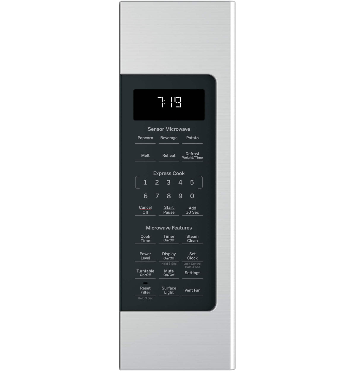GE – 1.9 Cu. Ft. Over-the-Range Microwave with Sensor Cooking and Steam Cleaning – Stainless Steel
