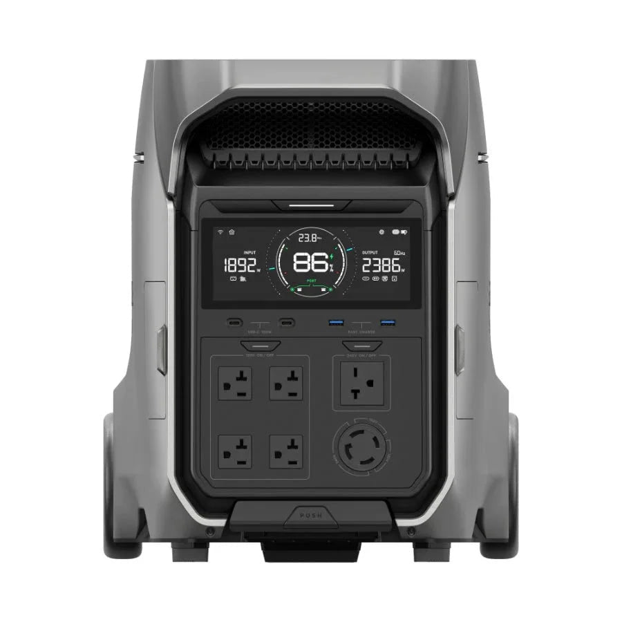 EcoFlow DELTA Pro 3 Portable Power Stations | 4096Wh | 4000W | 2600W Solar Inputs - Prioka