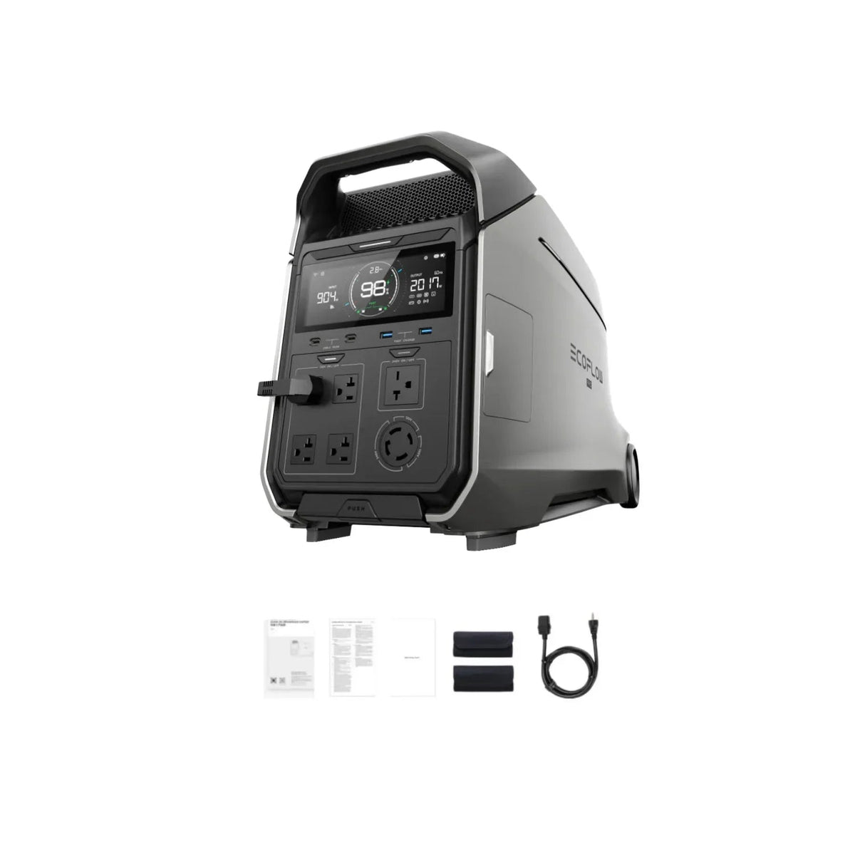 EcoFlow DELTA Pro 3 Portable Power Stations | 4096Wh | 4000W | 2600W Solar Inputs - Prioka