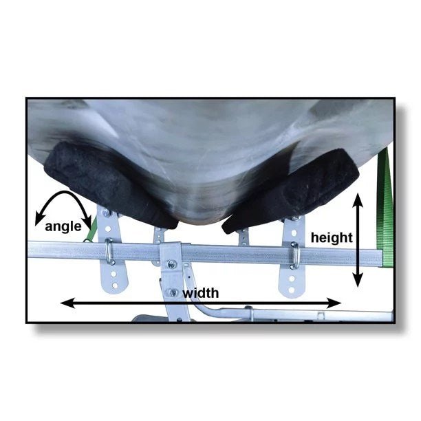 EcoLight Kayak Trailer For One - Prioka