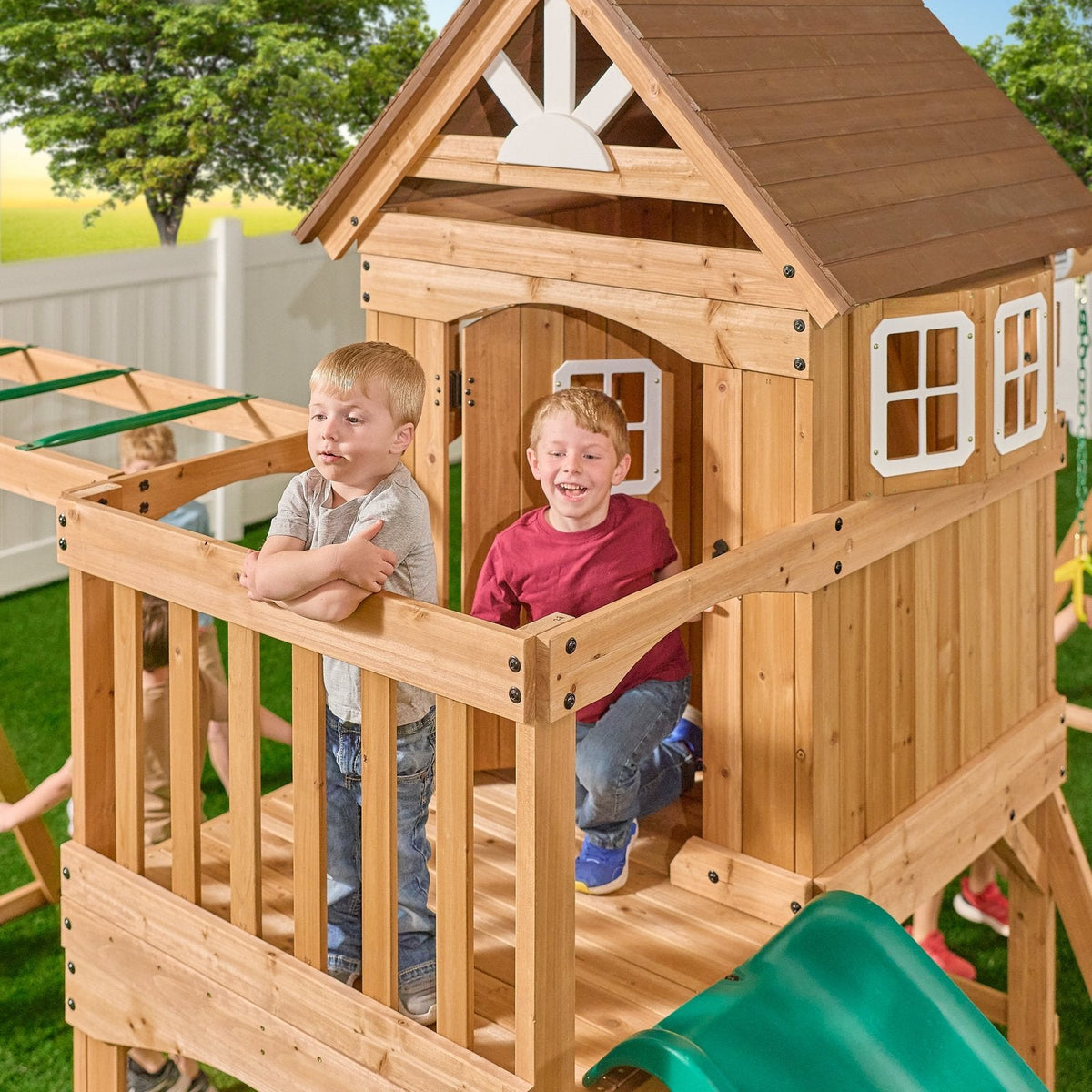Edgewood Swing Set - Prioka
