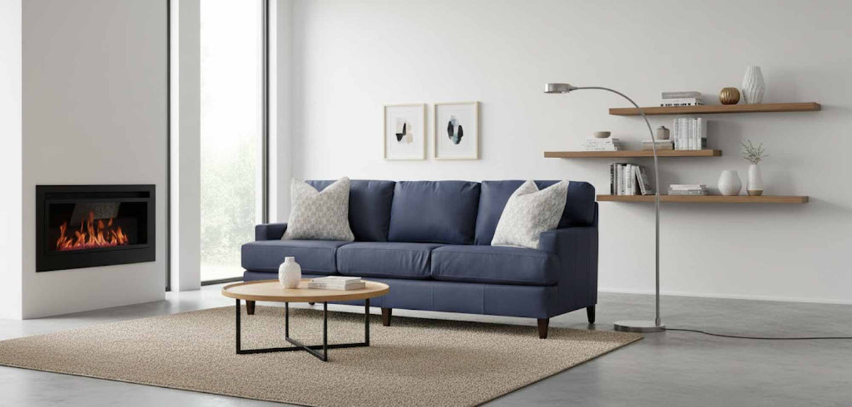 Effie Leather Sofa - Prioka