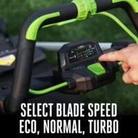 EGO Power+ LM2200SP 22″ Aluminum Deck Select Cut Self-Propelled Lawn Mowers. - Prioka
