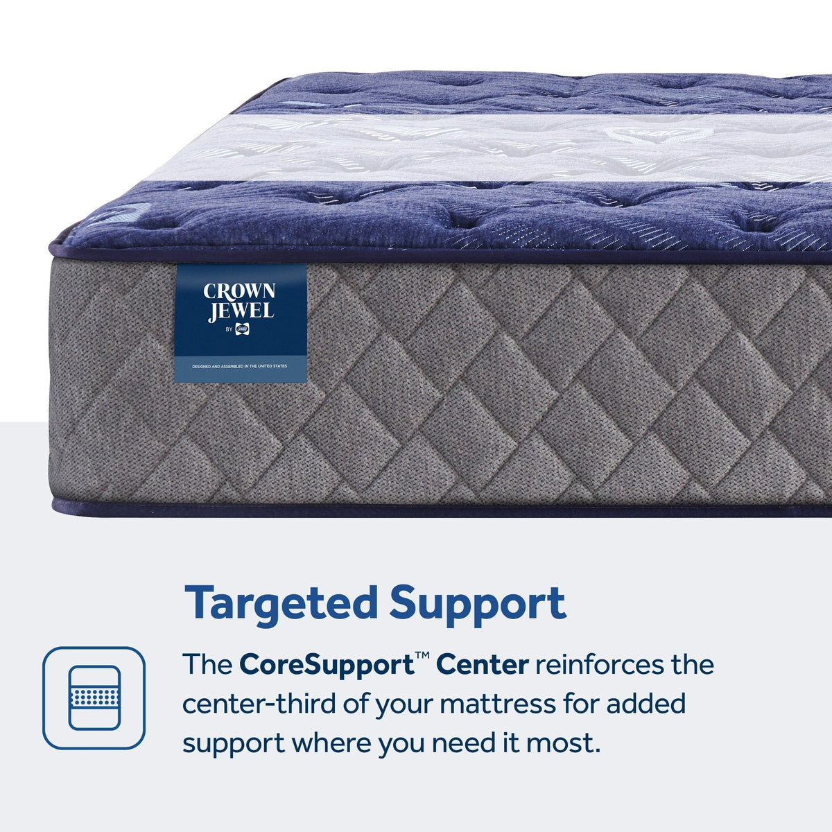 Eighth & Park Medium Tight Top 14.5" Mattress - Prioka