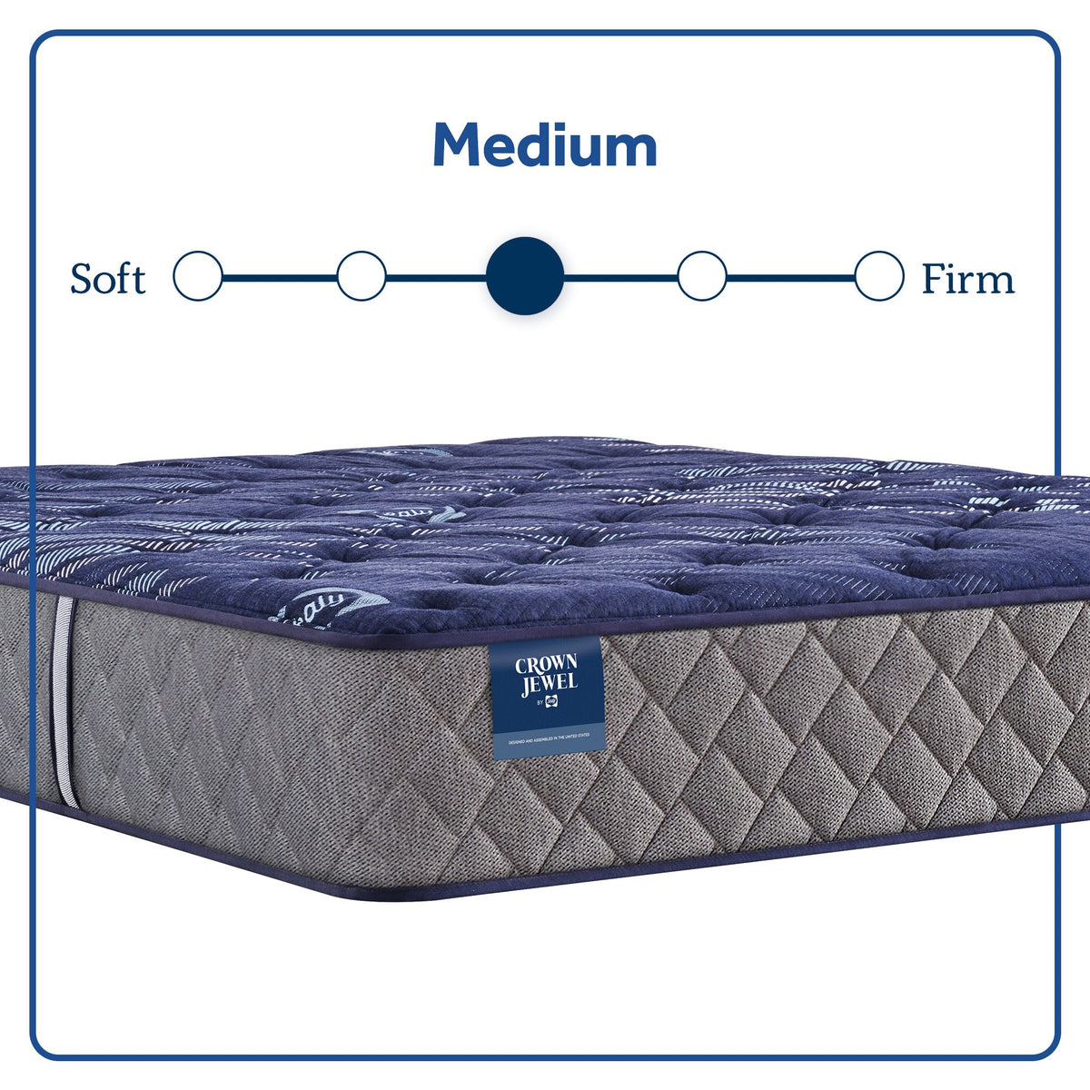 Eighth & Park Medium Tight Top 14.5" Mattress - Prioka