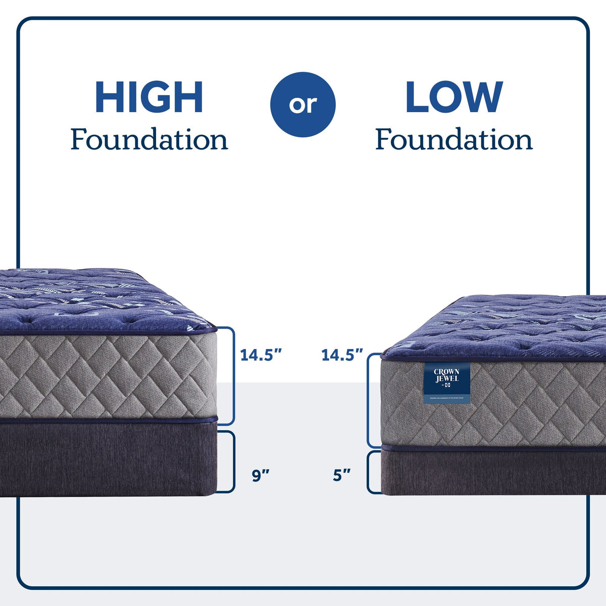 Eighth & Park Medium Tight Top 14.5" Mattress - Prioka