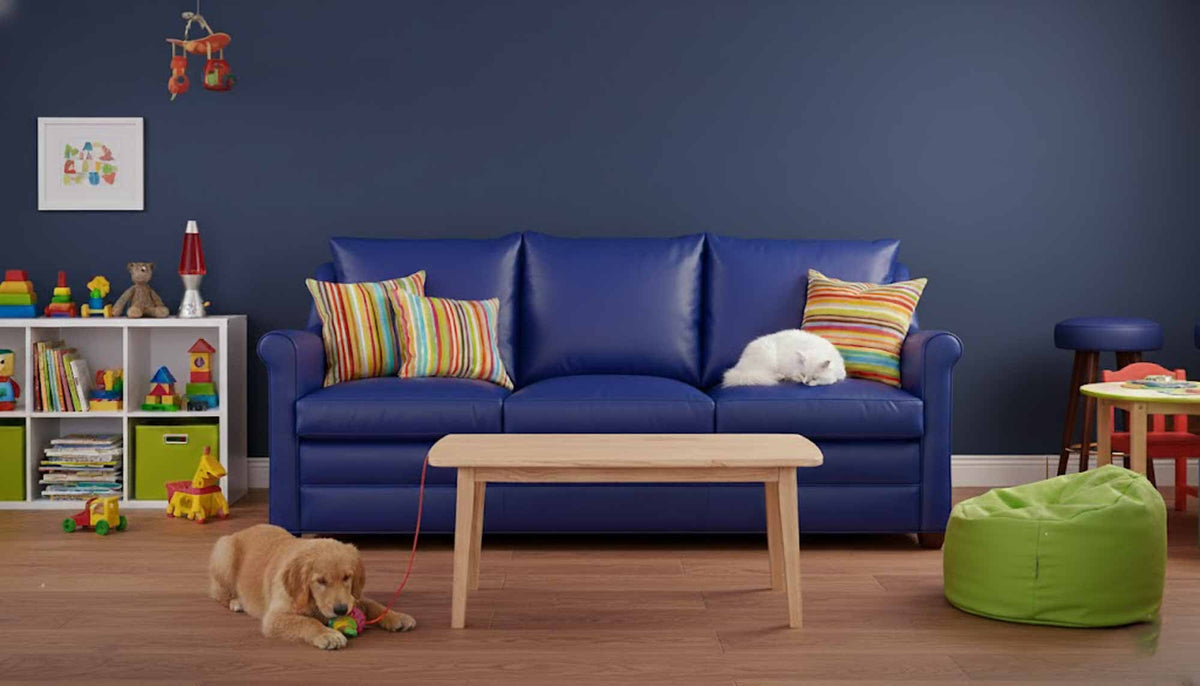 Ella Leather Loveseat - Prioka
