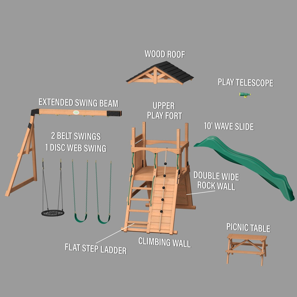 Endeavor II Swing Set - Prioka