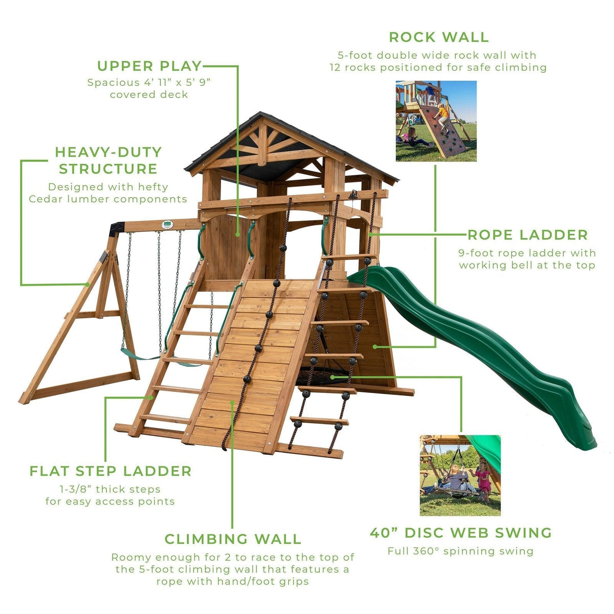 Endeavor Swing Set - Prioka