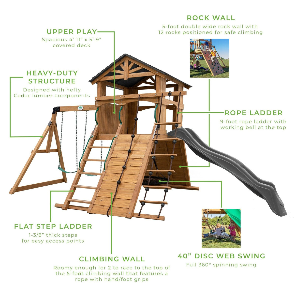 Endeavor Swing Set - Prioka