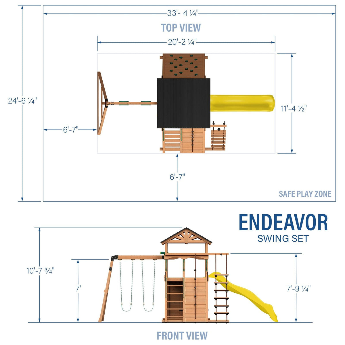 Endeavor Swing Set - Prioka