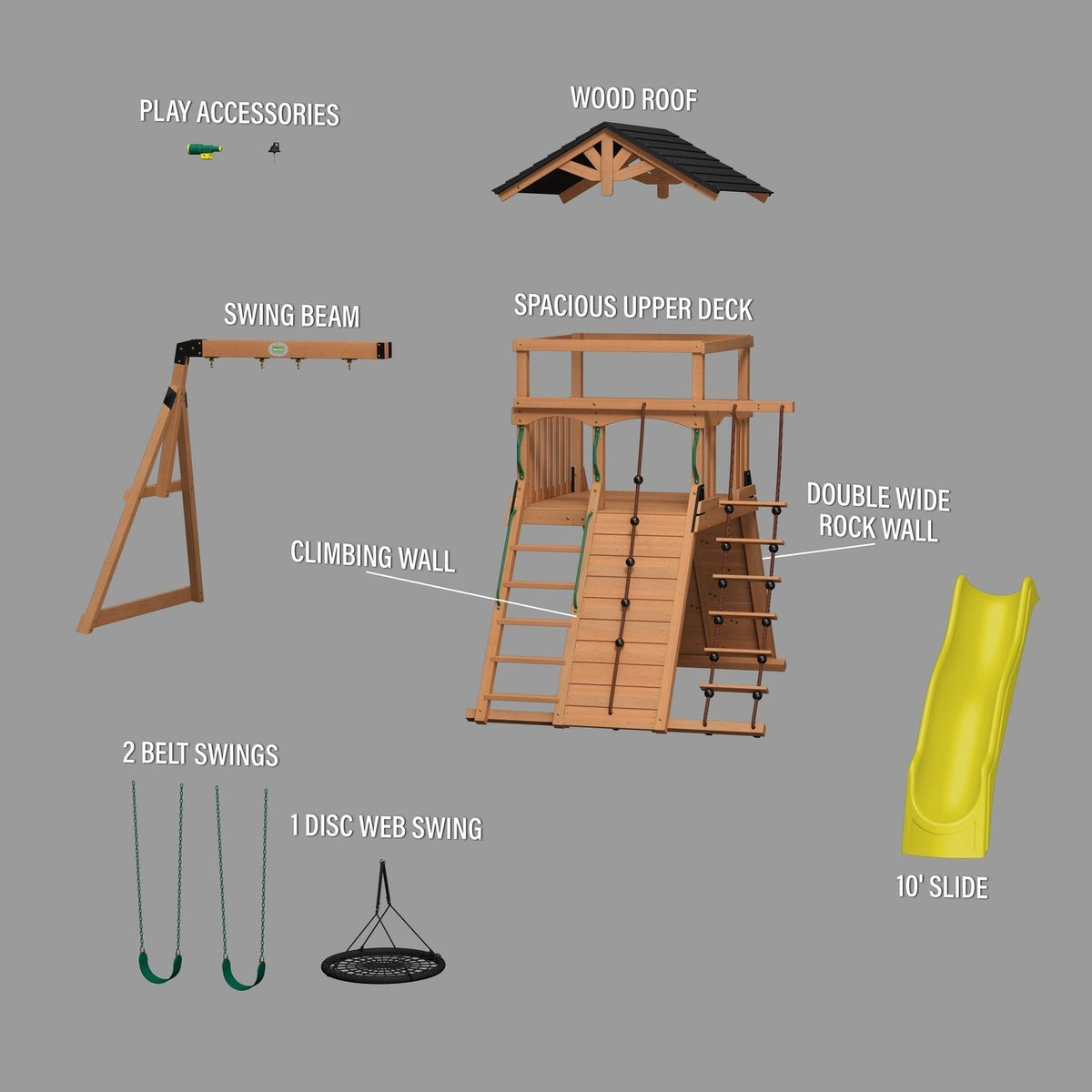 Endeavor Swing Set - Prioka