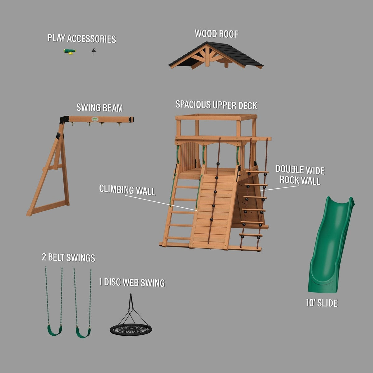 Endeavor Swing Set - Prioka
