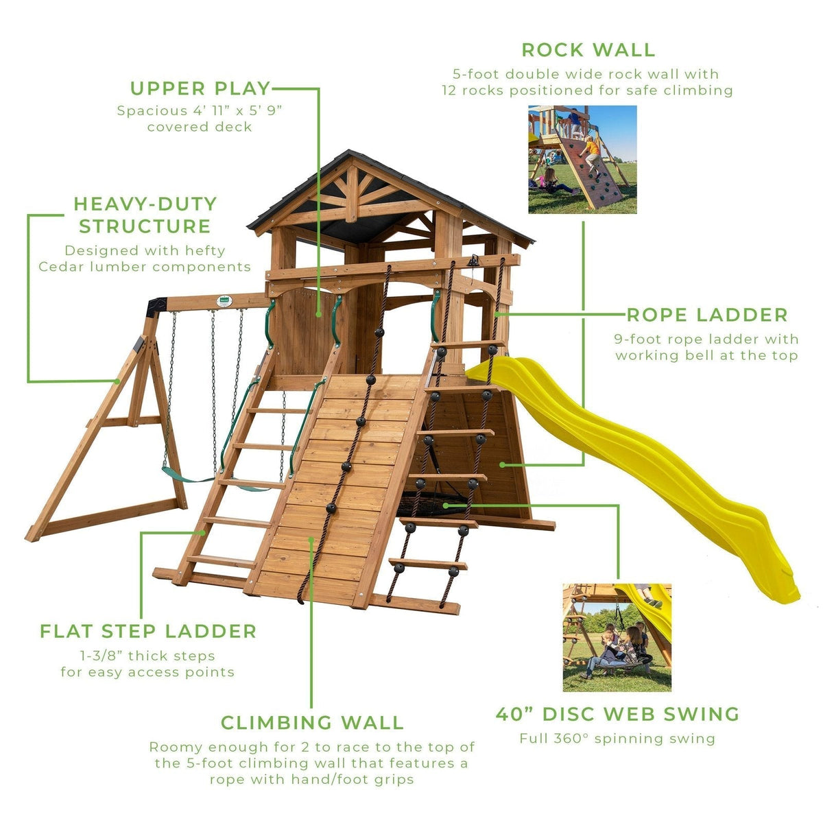 Endeavor Swing Set - Prioka