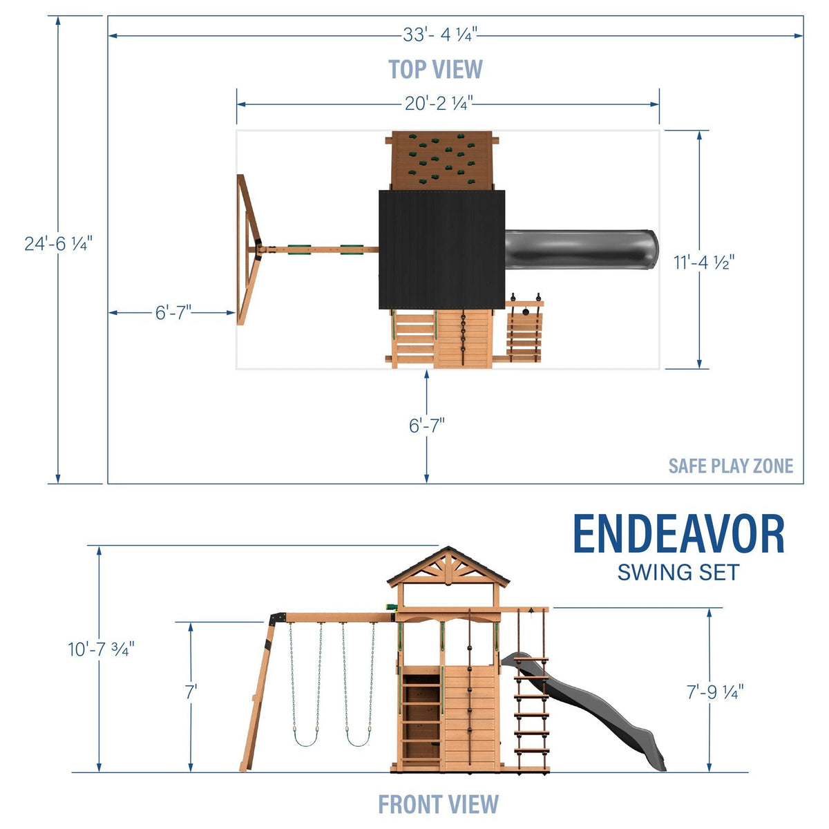 Endeavor Swing Set - Prioka