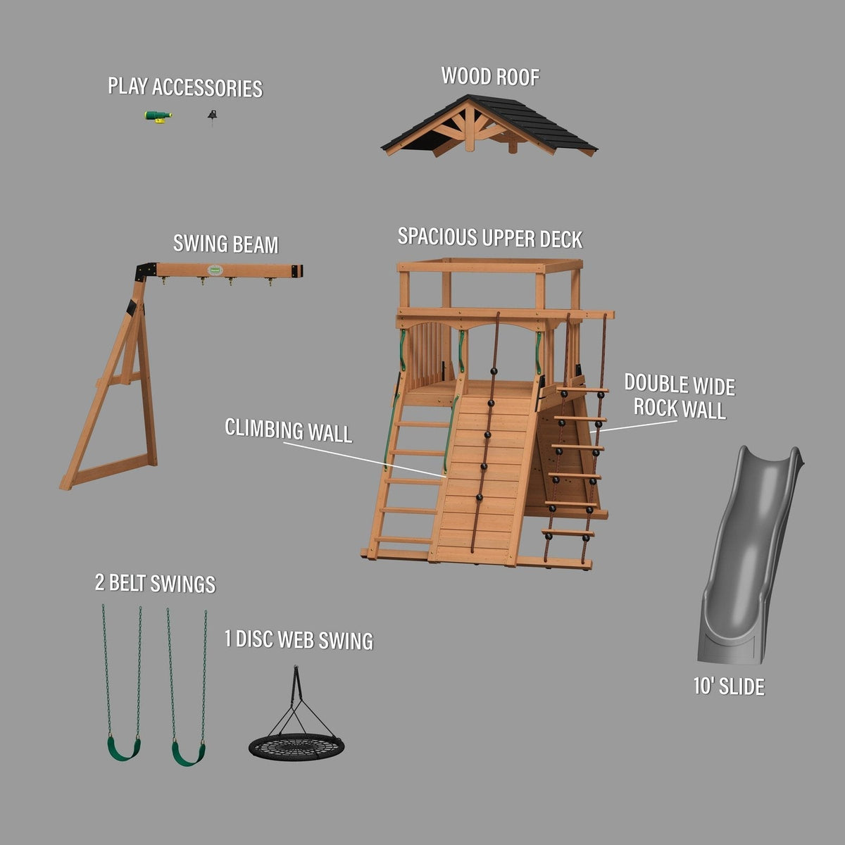 Endeavor Swing Set - Prioka