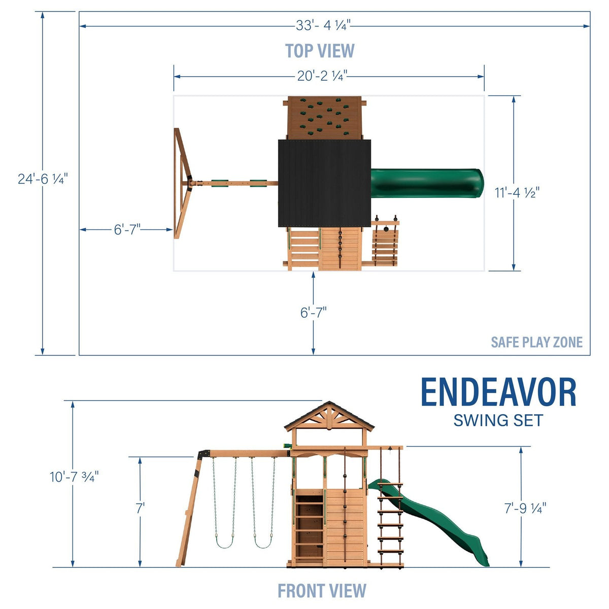 Endeavor Swing Set - Prioka
